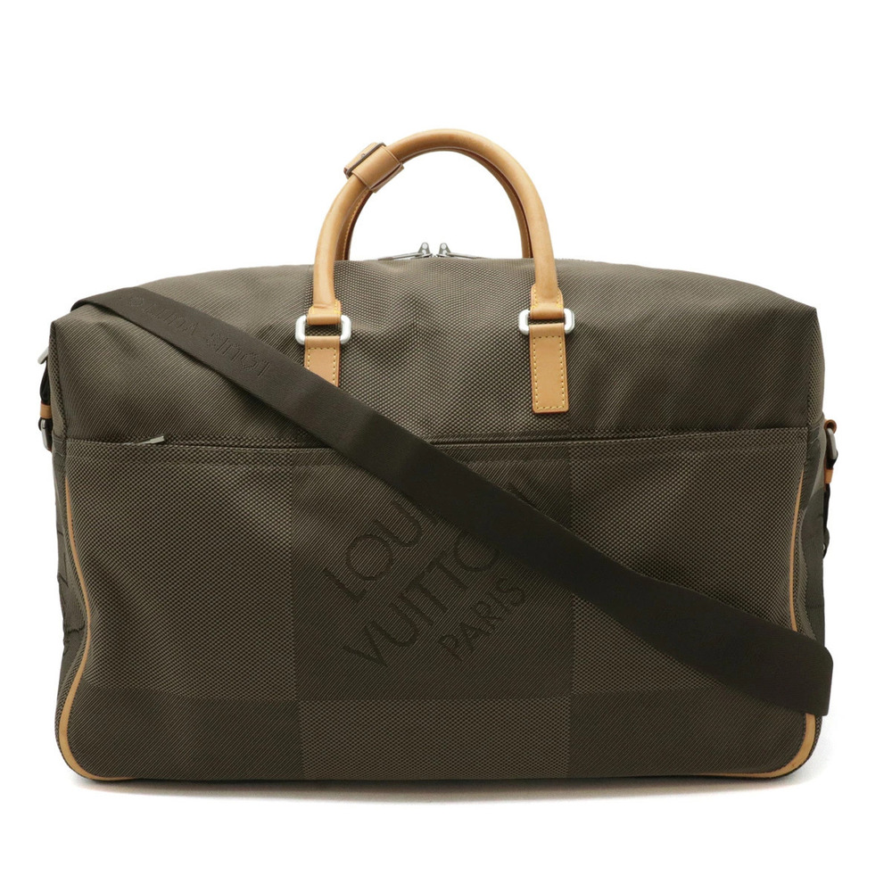 LOUIS VUITTON Damier Geant Souverain Boston Bag Travel Shoulder Tail